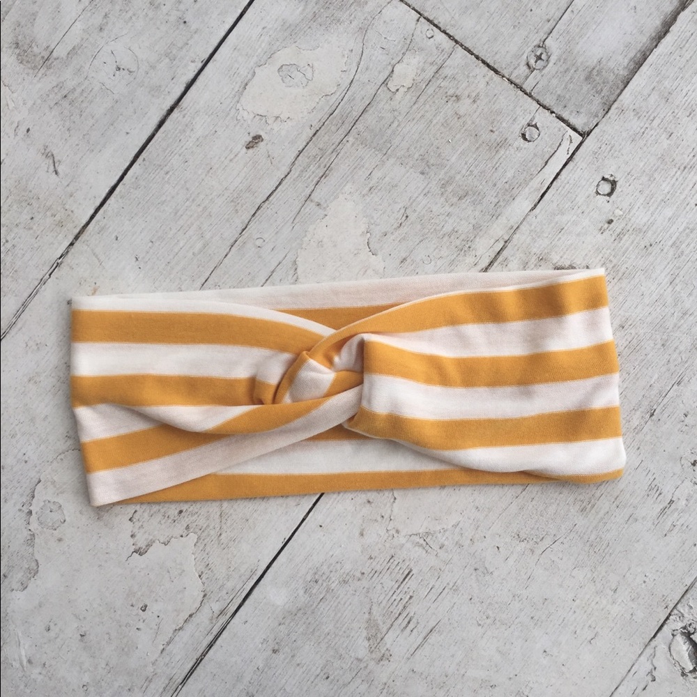 Faux turban headband!